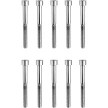 Pernos de cabeza tipo socket de repuesto — #10-24, 45 mm (1-3/4"), paquete de 10