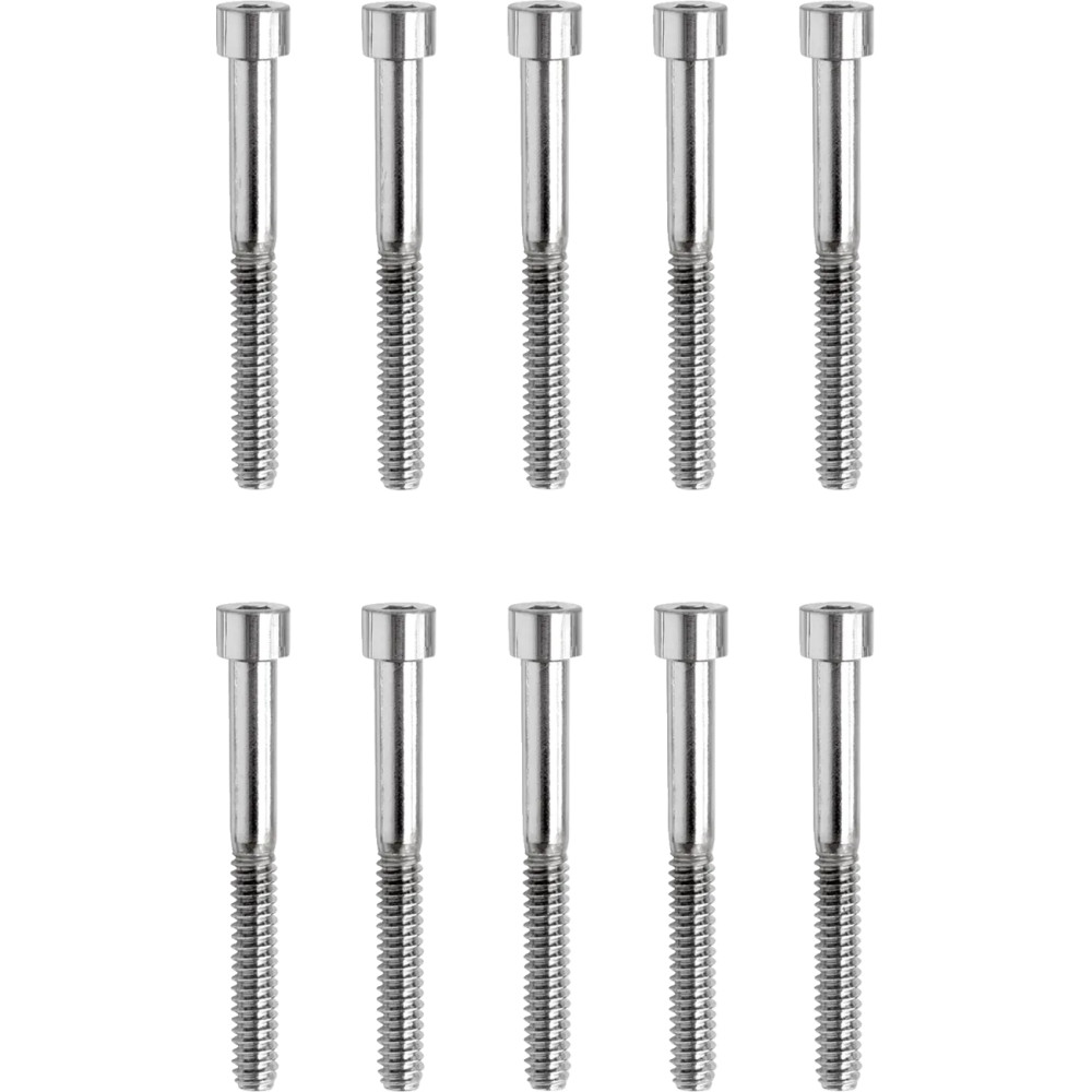 Pernos de cabeza tipo socket de repuesto — #10-24, 45 mm (1-3/4"), paquete de 10