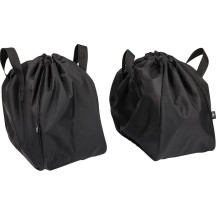 Alforja Expedition — 35.5×25.5×15 cm, 21 L, compatible con guardabarros de 12", Negro