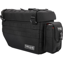 Bolsa multiusos — 7" x 5" x 2.5", Negro