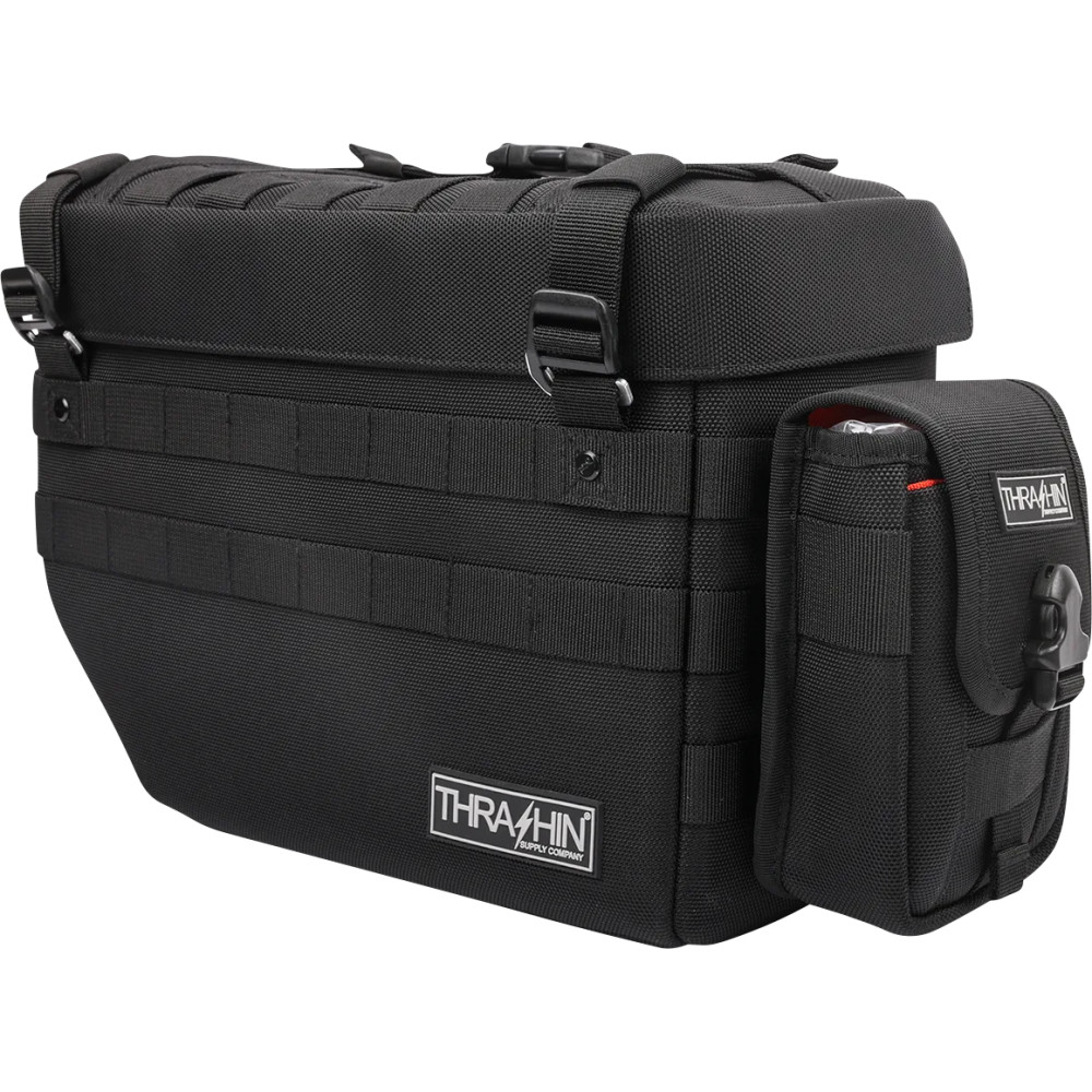 Bolsa multiusos — 7" x 5" x 2.5", Negro