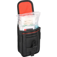 Bolsa multiusos — 7" x 5" x 2.5", Negro