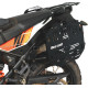 Saddlebag Quick Release Plate — 33 cm x 35.5 cm, Black, Aluminum