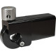 Saddlebag Plate Latch Extension — 57.15×25.4×50.8 mm, Anodized Black