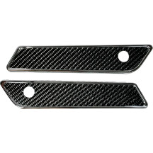 Saddlebag Latch Covers — Chrome