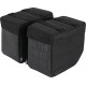 Mini Essential Handbags — 8 L, 8.5" x 7.5" x 5", Black