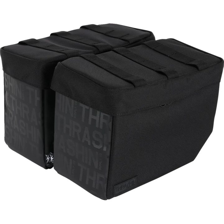 Essential Base Saddlebags — Black, 10 L, 28 × 20.5 × 12.5 cm