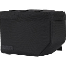 Alforjas Essential Base — 28 x 20.5 x 12.5 cm, 10 L, ancho máximo de guardabarros 12", Negro