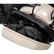 Saddlebag Liners — 38 × 25.5 × 12.5 cm, Black