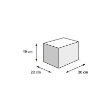 PRO Yukon WP Tank Bag — 30 x 22 x 19 cm, 6 L, Black