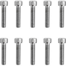 Tornillos de cabeza de vaso de repuesto — #10-32, 22,2 mm (7/8"), paquete de 10