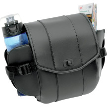 Cruis'n Deluxe Sissy Bar Bag — 8" L × 4.25" H × 11" W, Black