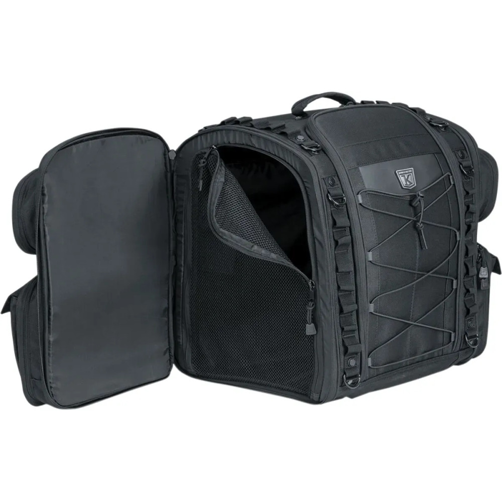 Momentum Road Warrior Bag — 59 L (3,600 cu in), sissy bar fit, Black