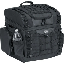 Momentum Vagabond Bag — 18" W × 12" D × 5.5" H, 45.9 L, Sissy-bar mount, Black