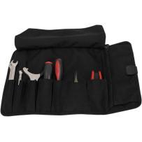 Tool Roll — Black, handlebar mount, 26.5×16.5×2.54 cm