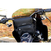 Barrio Bag — 4.36 L, Front mount, Black