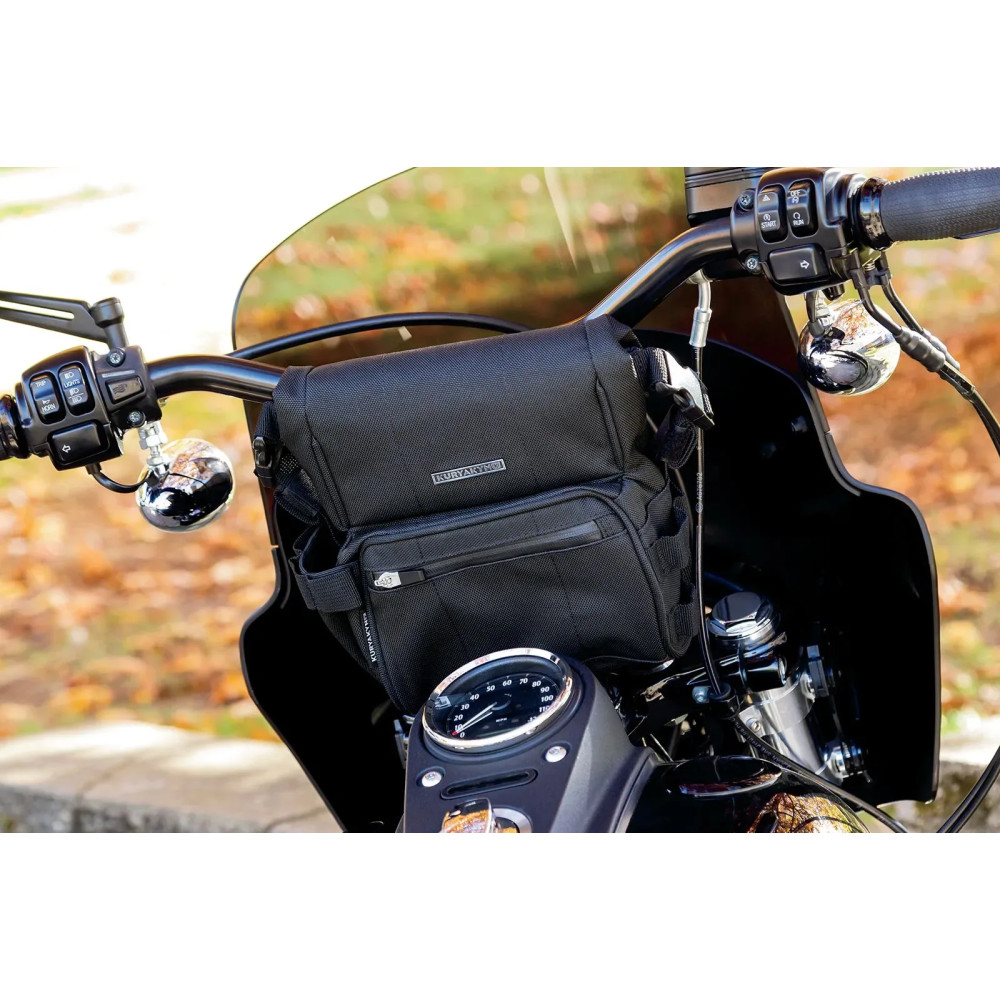 Barrio Bag — 4.36 L, Front mount, Black
