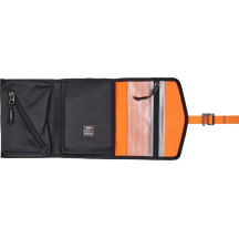 EXFIL-0 Tool Roll — 9.25" x 7" closed, 18.5" open, Black