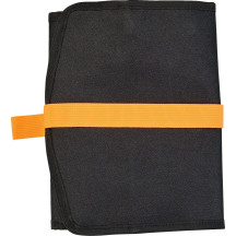 EXFIL-0 Tool Roll — 9.25" x 7" closed, 18.5" open, Black