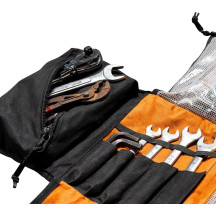 EXFIL-0 Tool Roll — 9.25" x 7" closed, 18.5" open, Black