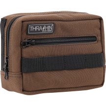 Handlebar Bag — 7" x 5" x 3.25" (17.5 x 12.5 x 8.26 cm), Brown
