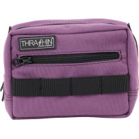 Handlebar Bag — 7" x 5" x 3.25", Purple / Orange