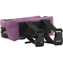 Handlebar Bag — 7" x 5" x 3.25", Purple / Orange