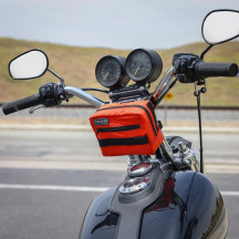 Handlebar Bag — 7" x 5" x 3.25", Orange