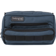 Handlebar Bag Plus — 9" x 5" x 4", Blue, Universal fitment