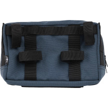 Handlebar Bag Plus — 9" x 5" x 4", Blue, Universal fitment
