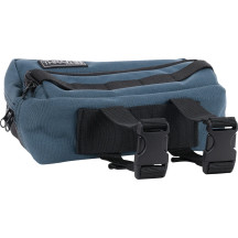 Handlebar Bag Plus — 9" x 5" x 4", Blue, Universal fitment