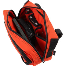 Handlebar Bag Plus — 9" x 5" x 4", handlebar mount, Orange
