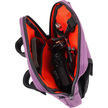 Handlebar Bag Slim — 9 x 8 x 2 in, Purple