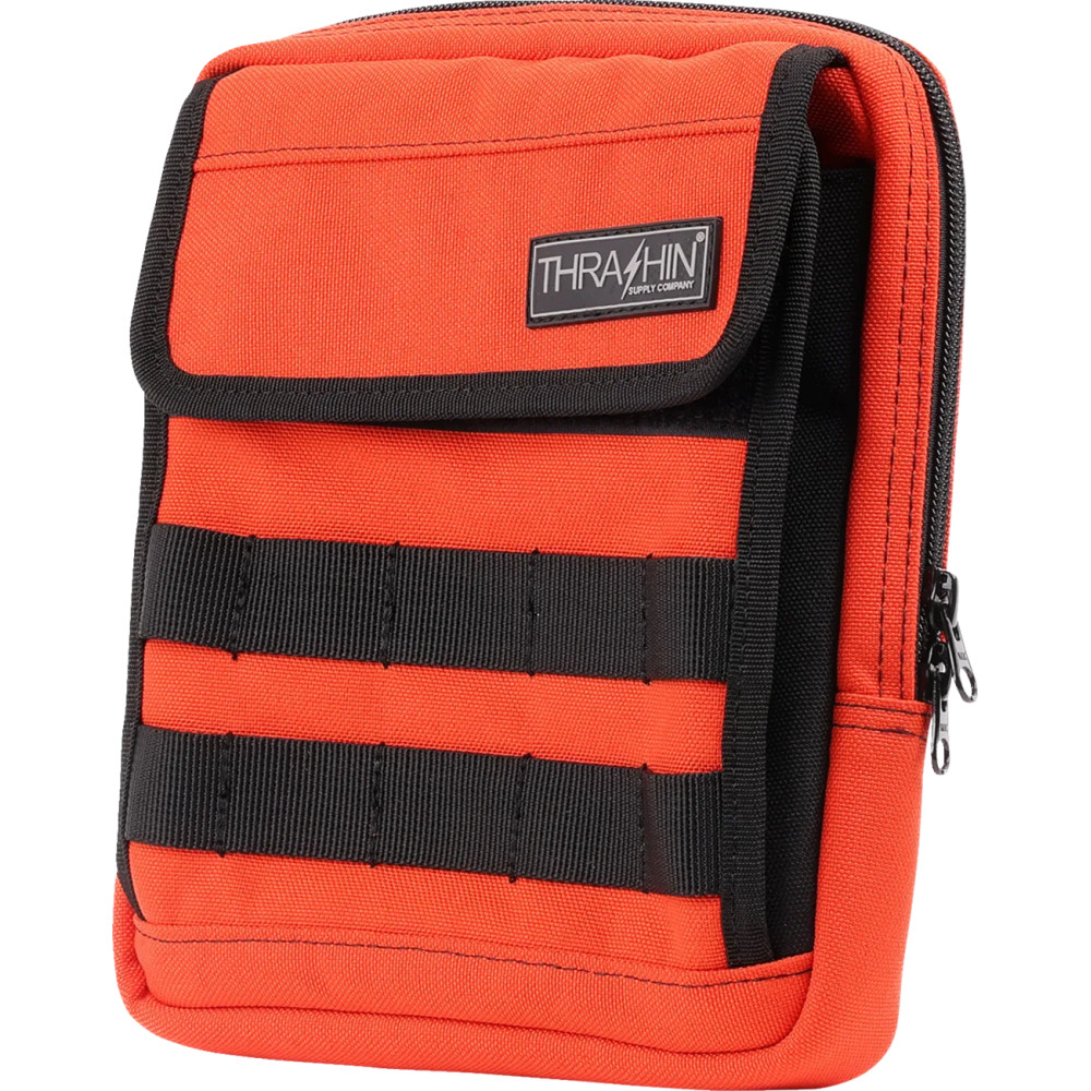 Handlebar Bag Slim — 9 x 8 x 2 in, Orange