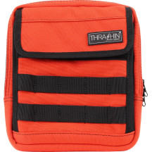Handlebar Bag Slim — 9 x 8 x 2 in, Orange