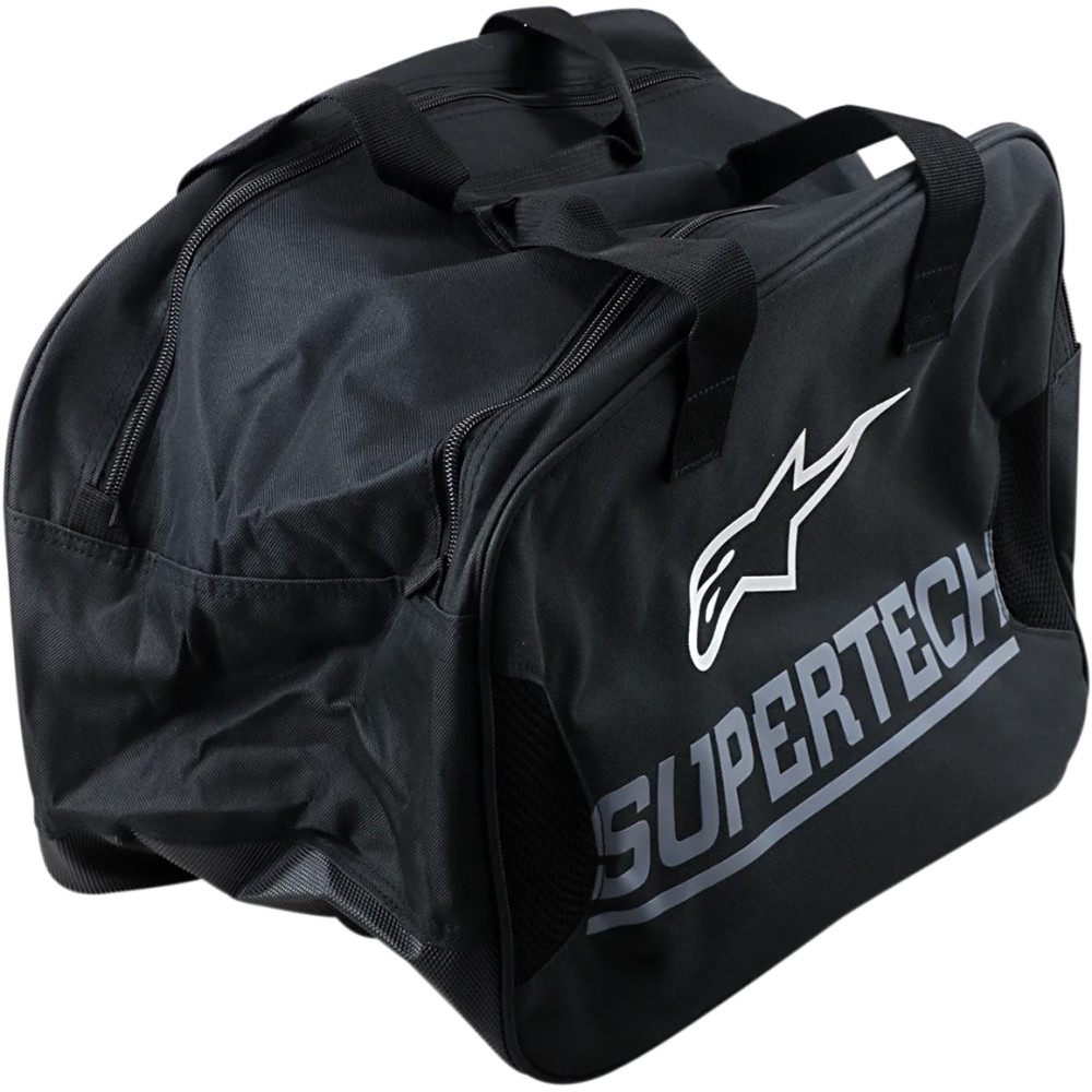 Helmet Bag — Black, Semi Rigid, Textile