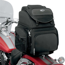 BR3400 Backseat or Sissy Bar Bag — 14" W x 19" H x 12" D, 3,400 cubic inches (55.7 L)