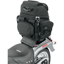 BR3400 Backseat or Sissy Bar Bag — 14" W x 19" H x 12" D, 3,400 cubic inches (55.7 L)