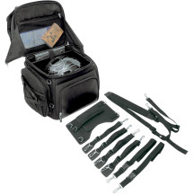 BR3400 Backseat or Sissy Bar Bag — 14" W x 19" H x 12" D, 3,400 cubic inches (55.7 L)