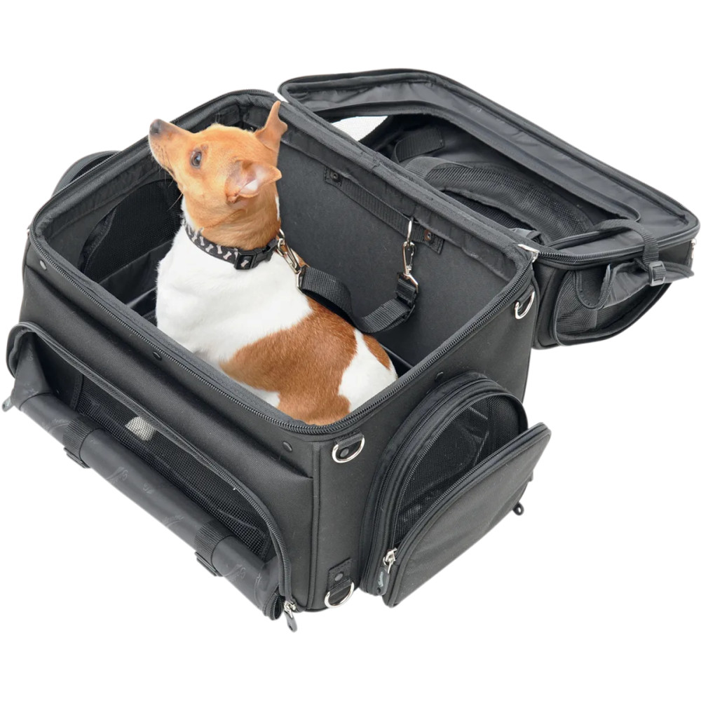 Pet Voyager — 16" × 14" × 14", 3,200 cu in, Black