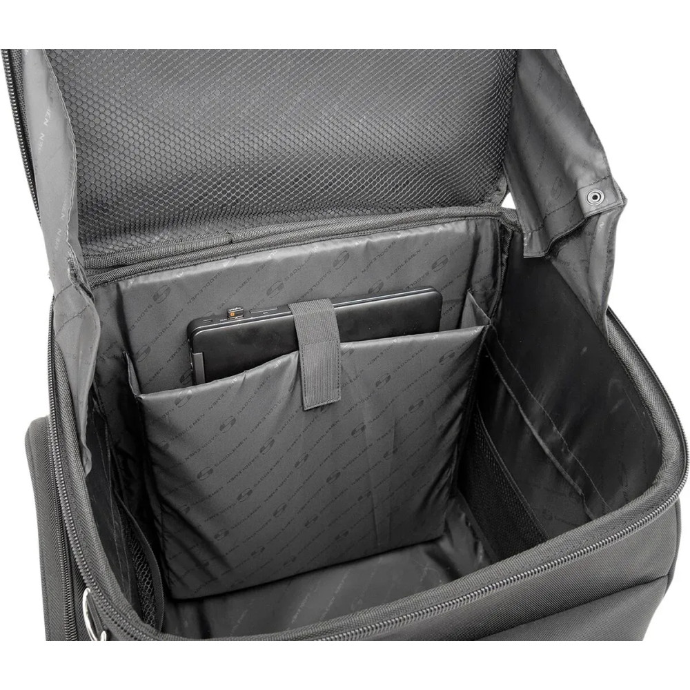 BR4200 Sissy Bar Bag — 48.5×35.5×30.5 cm, 55.7 L, Black, Universal fit