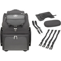 BR4200 Sissy Bar Bag — 48.5×35.5×30.5 cm, 55.7 L, Black, Universal fit