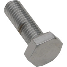 Pernos de cabeza hexagonal de rosca fina de repuesto — 1/4"-28, 20 mm (3/4"), Paquete de 10, Cromo