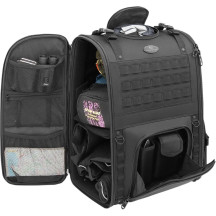 S3500 Tactical Sissy Bar Bag — 56×40.5×28 cm, 57.4 L, Black, Universal fit