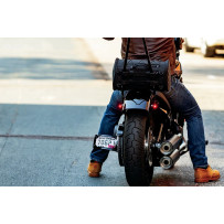 Momentum Rambler Roll Bag — 39.5 cm × 23.5 cm × 24 cm, 21.14 L, Black