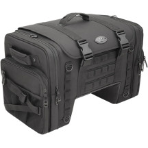 TS3200DE Tactical Seat Tunnel Bag — 25" W x 13.5" H x 11" D, 52.4 L, black, universal fitment
