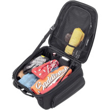 TS1450R Tactical Tunnel Bag — 15" L x 17.5" W x 11" H, 23.8 L (1450 cu in), Black, Rear mount