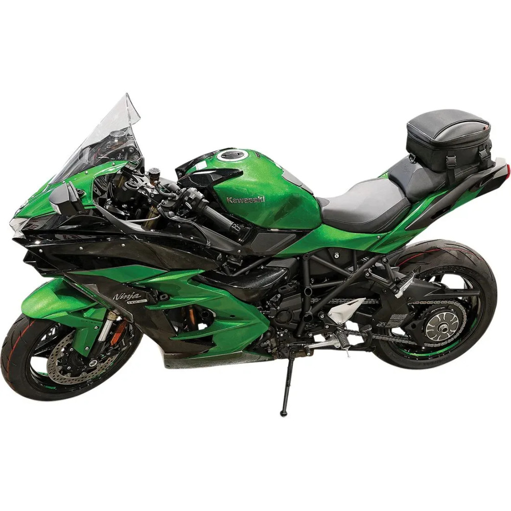 Commuter Touring Tail Bag — 11.71 L, 28 x 25.5 x 16.5 cm, Universal fitment, Black