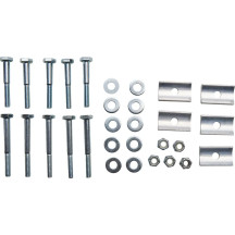 2-Up Tour Pak® Mount — Rear mount, Chrome