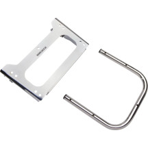 2-Up Tour Pak® Mount — Rear mount, Chrome